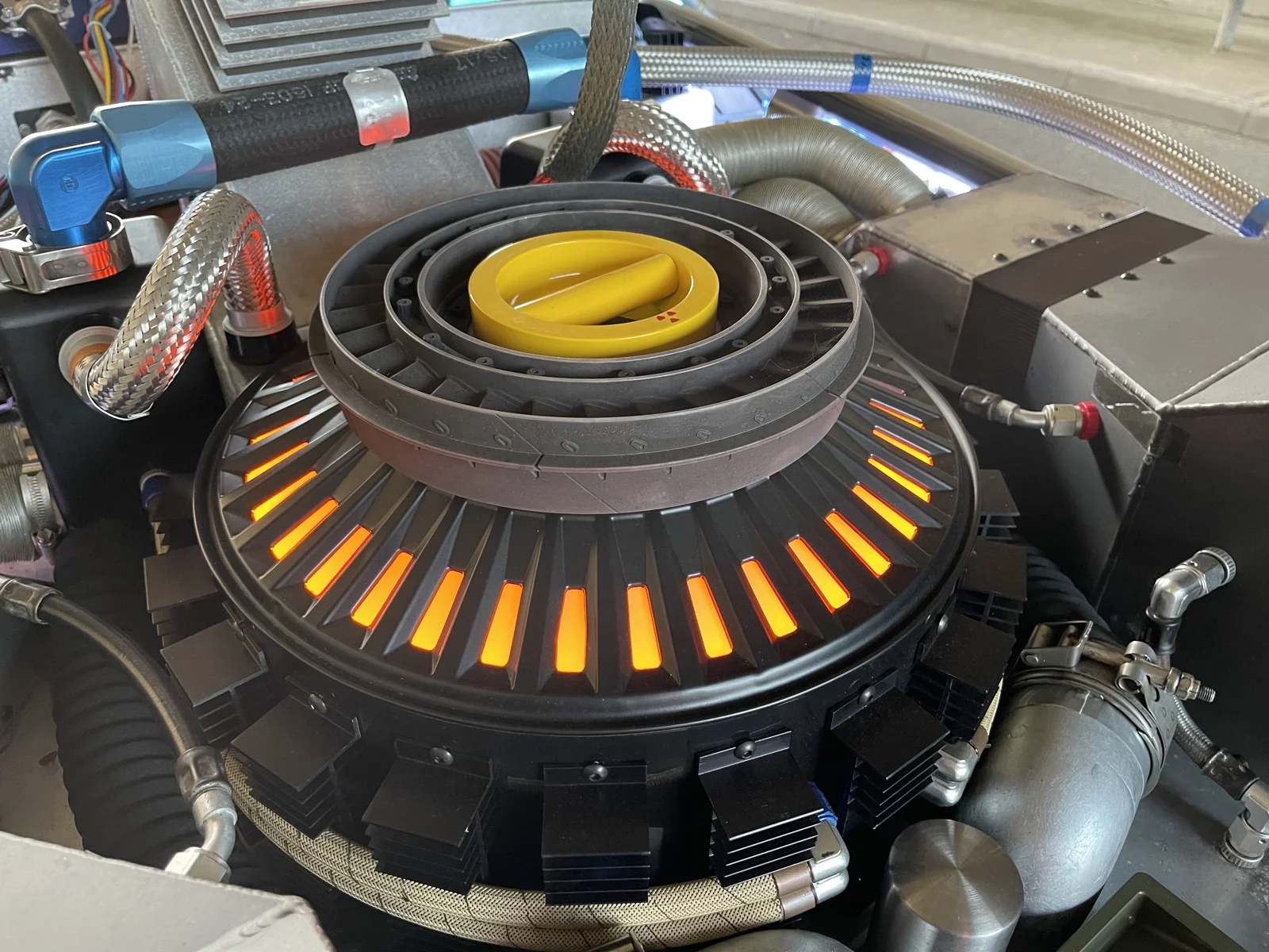 Delorean Time Machine Plutonium Chamber
