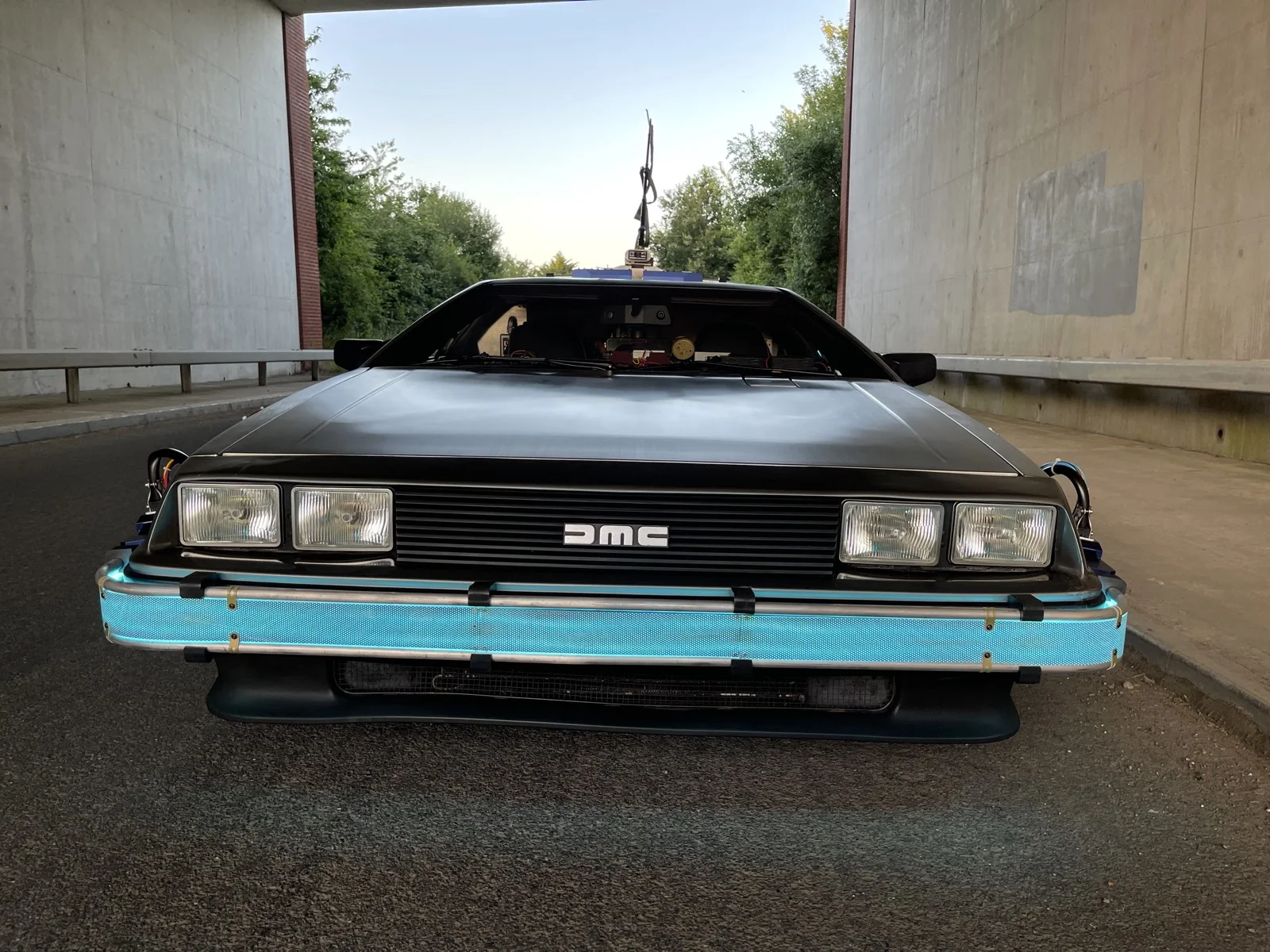 Delorean Time Machine Front
