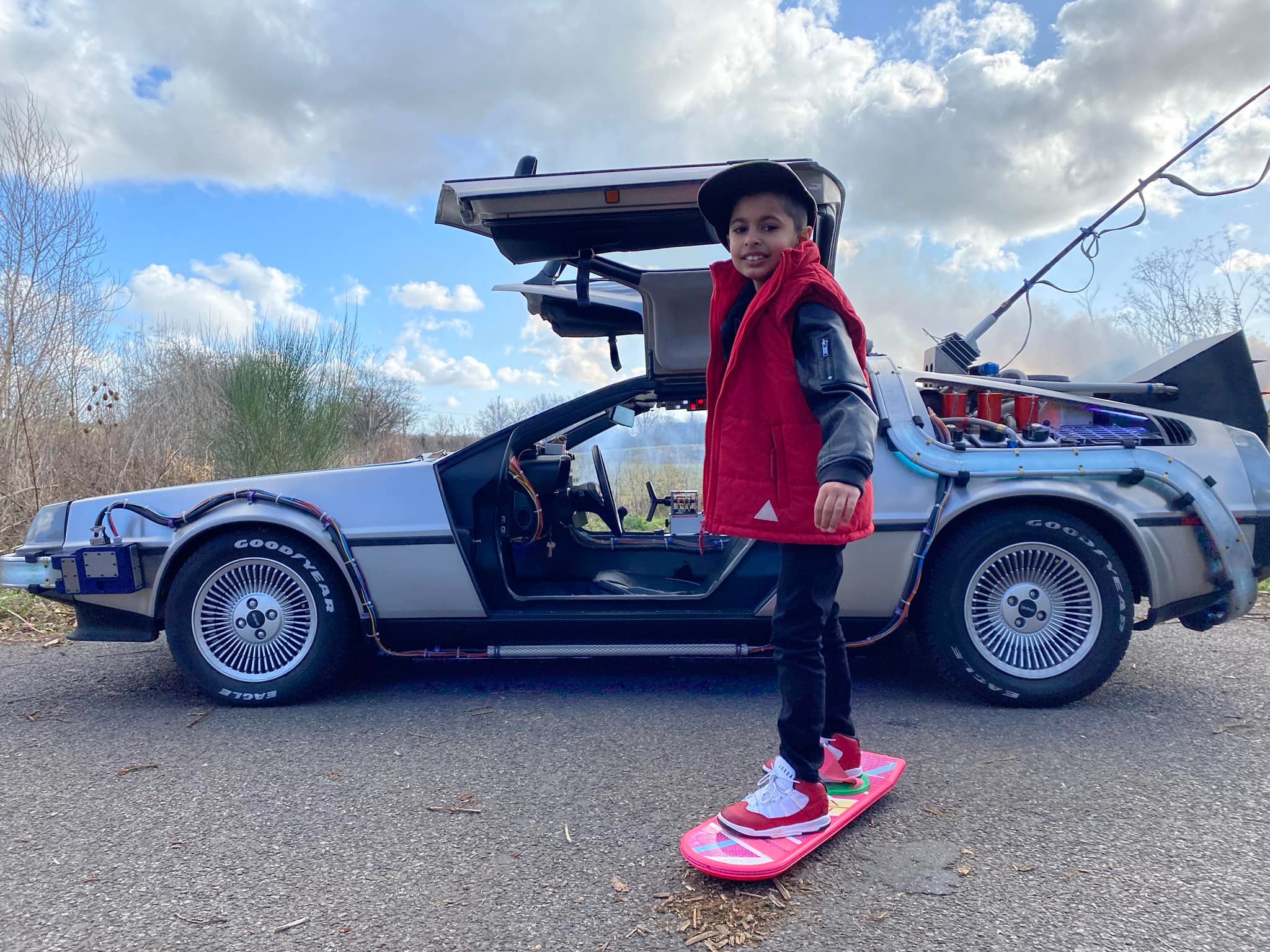 Delorean Time Machine Childrens Birthday