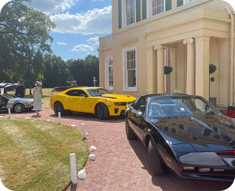 KITT, Bumblebee and the Delorean