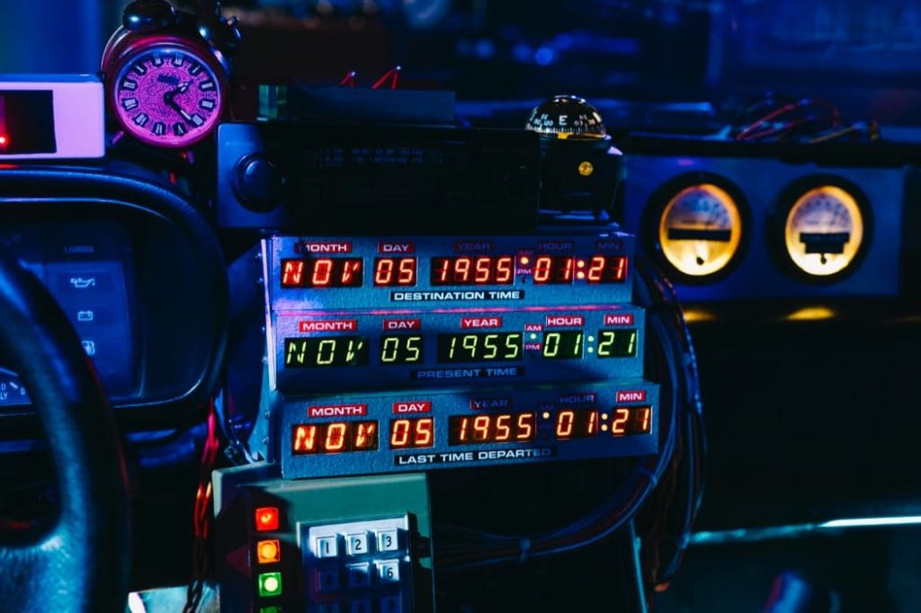 Movie Car Hire Delorean Time Circuits